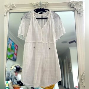 Gentle Fawn white dress (lined)